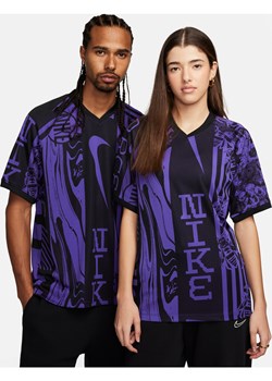 Męska koszulka piłkarska z krótkim rękawem Dri-FIT Nike Culture of Football - Czerń ze sklepu Nike poland w kategorii T-shirty męskie - zdjęcie 169755820