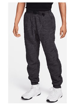 Męskie spodnie do koszykówki z tkaniny Nike - Czerń ze sklepu Nike poland w kategorii Spodnie męskie - zdjęcie 169755903