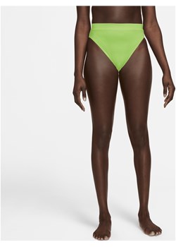 Dolna część damskiego stroju kąpielowego z wysokim stanem Nike Essential - Żółty ze sklepu Nike poland w kategorii Stroje kąpielowe - zdjęcie 169755972