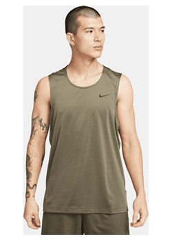 Męska koszulka bez rękawów do fitnessu Dri-FIT Nike Ready - Zieleń ze sklepu Nike poland w kategorii T-shirty męskie - zdjęcie 169755973