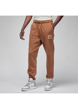 Męskie spodnie dresowe Jordan Flight Fleece - Brązowy ze sklepu Nike poland w kategorii Spodnie męskie - zdjęcie 169756062