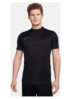 Męska koszulka piłkarska z krótkim rękawem Dri-FIT Nike Academy - Czerń ze sklepu Nike poland w kategorii T-shirty męskie - zdjęcie 169756063