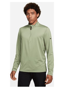 Męska koszulka do golfa z zamkiem 1/2 Dri-FIT Nike Victory - Zieleń ze sklepu Nike poland w kategorii T-shirty męskie - zdjęcie 169756064