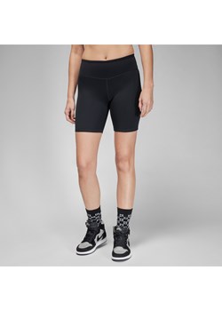 Damskie kolarki z wysokim stanem 18 cm Jordan Sport - Czerń ze sklepu Nike poland w kategorii Szorty - zdjęcie 169756114