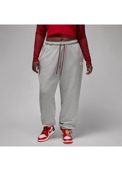 Damskie spodnie z dzianiny Jordan x Teyana Taylor - Szary ze sklepu Nike poland w kategorii Spodnie damskie - zdjęcie 169756204
