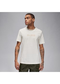 T-shirt męski Paris Saint-Germain - Biel ze sklepu Nike poland w kategorii T-shirty męskie - zdjęcie 169756213