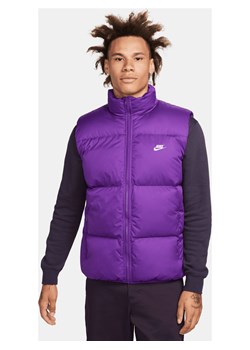 Męski wodoodporny bezrękawnik puchowy Nike Sportswear Club PrimaLoft® - Fiolet ze sklepu Nike poland w kategorii Kamizelki męskie - zdjęcie 169756290