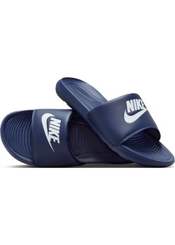 Klapki męskie Nike Victori One - Niebieski ze sklepu Nike poland w kategorii Klapki męskie - zdjęcie 169756341