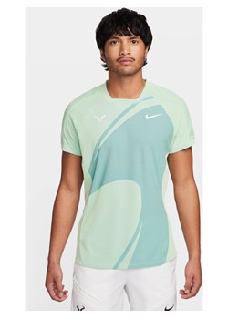 Męska koszulka tenisowa z krótkim rękawem Nike Dri-FIT ADV Rafa - Niebieski ze sklepu Nike poland w kategorii T-shirty męskie - zdjęcie 169756360