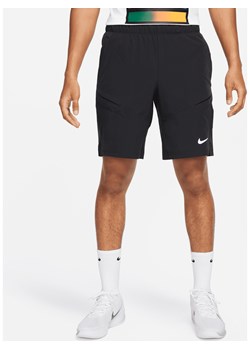 Męskie spodenki tenisowe 23 cm NikeCourt Advantage - Czerń ze sklepu Nike poland w kategorii Spodenki męskie - zdjęcie 169756390
