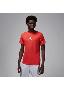 T-shirt męski Jordan Jumpman - Czerwony ze sklepu Nike poland w kategorii T-shirty męskie - zdjęcie 169756422