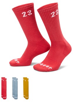 Klasyczne skarpety Jordan Essentials (3 pary) - Wielokolorowe ze sklepu Nike poland w kategorii Skarpetki męskie - zdjęcie 169756462