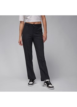 Damskie spodnie z tkaniny Jordan - Czerń ze sklepu Nike poland w kategorii Spodnie damskie - zdjęcie 169756504