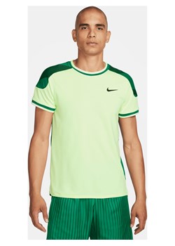 Męska koszulka do tenisa Dri-FIT NikeCourt Slam - Żółty ze sklepu Nike poland w kategorii T-shirty męskie - zdjęcie 169756532