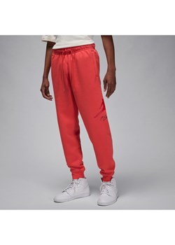 Męskie spodnie z dzianiny Baseline Jordan Essentials - Czerwony ze sklepu Nike poland w kategorii Spodnie męskie - zdjęcie 169756603