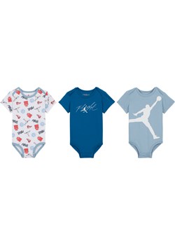 Body z nadrukiem dla niemowląt Jordan Flight Patch (12–24 M) - Niebieski ze sklepu Nike poland w kategorii Body niemowlęce - zdjęcie 169756621