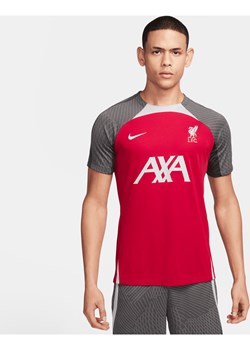Męska dzianinowa koszulka piłkarska Nike Dri-FIT Liverpool F.C. Strike - Czerwony ze sklepu Nike poland w kategorii T-shirty męskie - zdjęcie 169756654