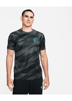 Męska koszulka piłkarska z krótkim rękawem Nike Dri-FIT Chelsea F.C. Stadium Goalkeeper 2023/24 - Szary ze sklepu Nike poland w kategorii T-shirty męskie - zdjęcie 169756672