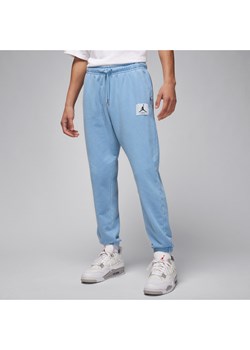 Męskie spodnie dresowe Jordan Flight Fleece - Niebieski ze sklepu Nike poland w kategorii Spodnie chłopięce - zdjęcie 169756711