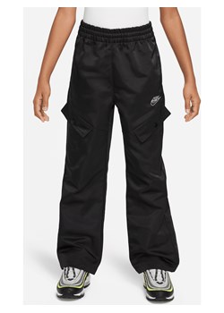 Spodnie dla dużych dzieci (dziewcząt) Nike Sportswear - Czerń ze sklepu Nike poland w kategorii Spodnie dziewczęce - zdjęcie 169756752