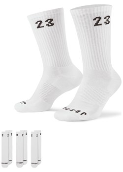 Klasyczne skarpety Jordan Essentials (3 pary) - Biel ze sklepu Nike poland w kategorii Skarpetki męskie - zdjęcie 169756783
