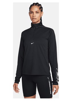 Damska bluza z zamkiem 1/4 Dri-FIT Nike Pacer - Czerń ze sklepu Nike poland w kategorii Bluzy damskie - zdjęcie 169756973