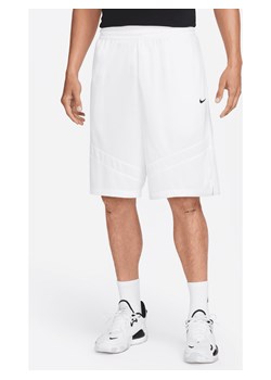 Męskie spodenki do koszykówki Dri-FIT Nike Icon 28 cm - Biel ze sklepu Nike poland w kategorii Spodenki męskie - zdjęcie 169757061