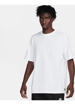 T-shirt męski Nike Sportswear Premium Essentials - Biel ze sklepu Nike poland w kategorii T-shirty męskie - zdjęcie 169757074