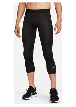 Męskie legginsy do fitnessu Dri-FIT o długości 3/4 Nike Pro - Czerń ze sklepu Nike poland w kategorii Spodnie męskie - zdjęcie 169757231