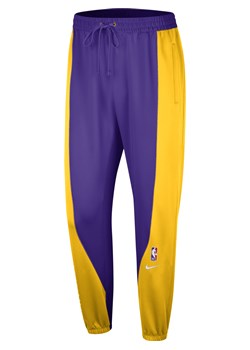 Spodnie męskie Los Angeles Lakers Showtime Nike Dri-FIT NBA - Żółty ze sklepu Nike poland w kategorii Spodnie męskie - zdjęcie 169757354