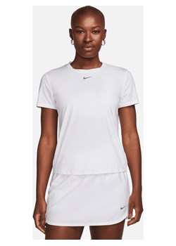 Damska koszulka z krótkim rękawem Dri-FIT Nike One Classic - Biel ze sklepu Nike poland w kategorii Bluzki damskie - zdjęcie 169757490