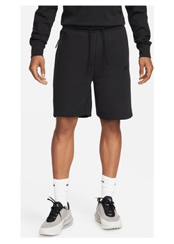 Spodenki męskie Nike Sportswear Tech Fleece - Czerń ze sklepu Nike poland w kategorii Spodenki męskie - zdjęcie 169757573