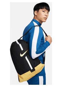Worek na sprzęt piłkarski Nike Academy (18 l) - Czerń ze sklepu Nike poland w kategorii Plecaki - zdjęcie 169757614