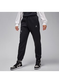 Spodnie damskie Jordan Brooklyn Fleece - Czerń ze sklepu Nike poland w kategorii Spodnie damskie - zdjęcie 169757672
