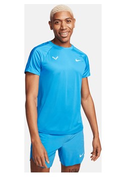 Męska koszulka z krótkim rękawem do tenisa Nike Dri-FIT Rafa Challenger - Niebieski ze sklepu Nike poland w kategorii T-shirty męskie - zdjęcie 169757674