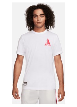 Męski T-shirt do koszykówki Nike Dri-FIT Ja - Biel ze sklepu Nike poland w kategorii T-shirty męskie - zdjęcie 169757734