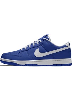 Personalizowane buty męskie Nike Dunk Low By You - Niebieski ze sklepu Nike poland w kategorii Buty sportowe męskie - zdjęcie 169757741