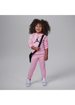 Dwuczęściowy zestaw z bluzą z kapturem dla maluchów Jordan Recycled - Różowy ze sklepu Nike poland w kategorii Bluzy damskie - zdjęcie 169757773
