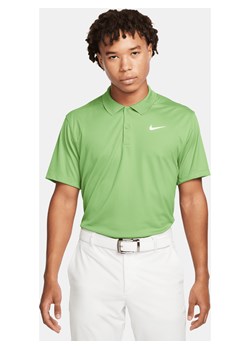 Męska koszulka polo do golfa Nike Dri-FIT Victory - Zieleń ze sklepu Nike poland w kategorii T-shirty męskie - zdjęcie 169757780