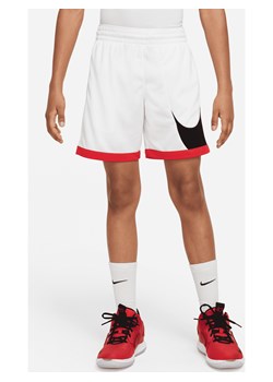 Spodenki do koszykówki dla dużych dzieci (chłopców) Nike Dri-FIT - Biel ze sklepu Nike poland w kategorii Spodenki chłopięce - zdjęcie 169757813