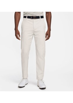 Męskie chinosy o dopasowanym kroju do golfa Nike Tour Repel - Szary ze sklepu Nike poland w kategorii Spodnie męskie - zdjęcie 169757854