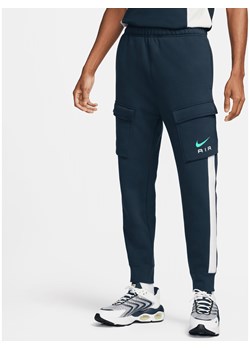 Męskie bojówki z dzianiny Nike Air - Niebieski ze sklepu Nike poland w kategorii Spodnie męskie - zdjęcie 169757884
