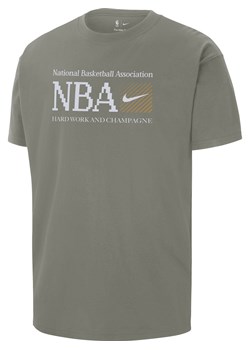 T-shirt męski Nike NBA Max90 Team 31 - Szary ze sklepu Nike poland w kategorii T-shirty męskie - zdjęcie 169757920