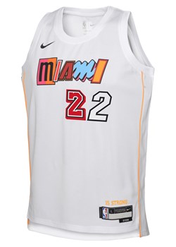 Koszulka dla dużych dzieci Nike Dri-FIT NBA Swingman Jimmy Butler Miami Heat City Edition - Biel ze sklepu Nike poland w kategorii T-shirty chłopięce - zdjęcie 169758121