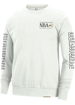 Męska bluza z półokrągłym dekoltem Nike Dri-FIT NBA Team 31 Standard Issue - Biel ze sklepu Nike poland w kategorii Bluzy męskie - zdjęcie 169758403