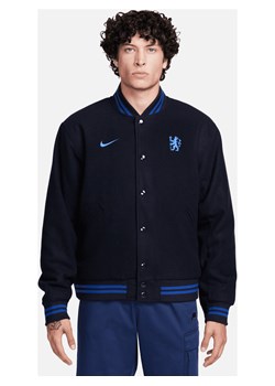 Męska kurtka sportowa Nike Football Chelsea F.C. - Niebieski ze sklepu Nike poland w kategorii Kurtki męskie - zdjęcie 169758454