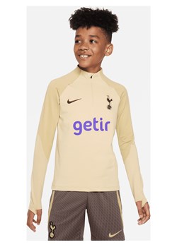 Treningowa koszulka piłkarska z dzianiny dla dużych dzieci Nike Dri-FIT Tottenham Hotspur Strike (wersja trzecia) - Brązowy ze sklepu Nike poland w kategorii T-shirty chłopięce - zdjęcie 169758660