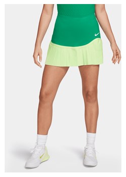 Damska spódnica tenisowa Dri-FIT Nike Advantage - Zieleń ze sklepu Nike poland w kategorii Spódnice - zdjęcie 169758710