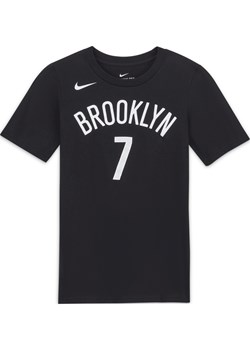 T-shirt dla dużych dzieci Kevin Durant Nets Nike NBA Player - Czerń ze sklepu Nike poland w kategorii T-shirty chłopięce - zdjęcie 169758724