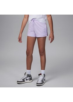 Spodenki dla dużych dzieci (dziewcząt) Jordan - Fiolet ze sklepu Nike poland w kategorii Spodenki dziewczęce - zdjęcie 169758792